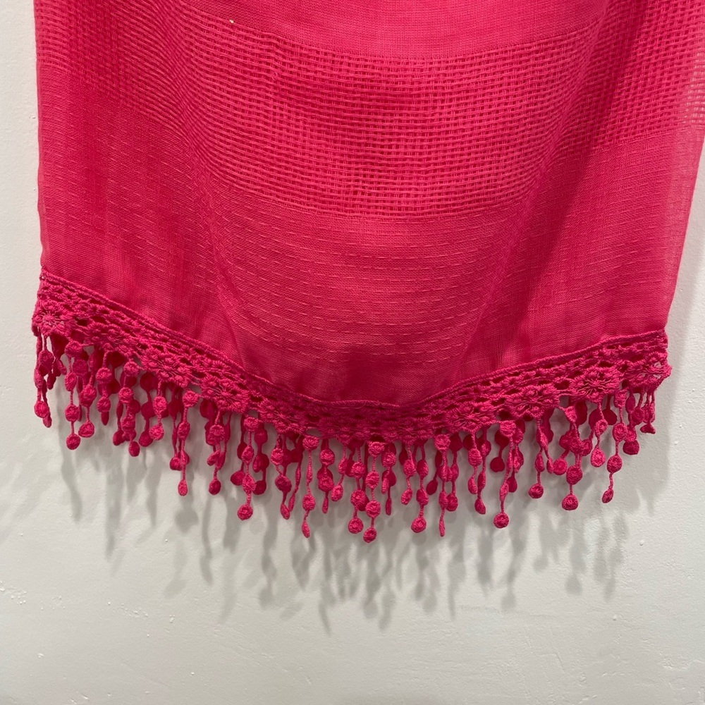 KIDS: Abercrombie Kids Hot Pink Infinity Scarf - Picture 3 of 5